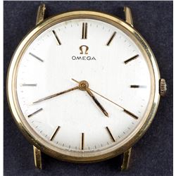 Vintage 18 Kt Gold Omega Manual Wind Watch