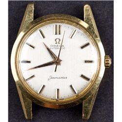 Vintage 18 Kt Gold Omega SEAMASTER Automatic Watch