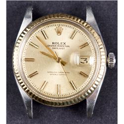 Vintage 1970's Rolex Superlative Chronometer Officially Certified Oyster Perpetual Date Just Watch