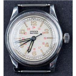 Classic 1940's Wartime Vintage Rolex Oyster Raleigh Watch