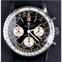 Vintage 1965 Swiss Made Breitling Navitimer 806 Chronograph  Twin Jet  with Reverse Panda Dial