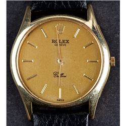 Vintage Gold Rolex Cellini Mechanical Hand Winding Cal.1600 Wristwatch