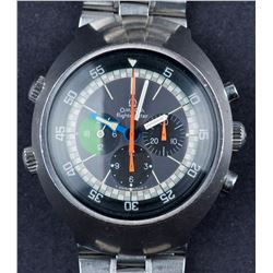 Vintage 1970 Omega Flightmaster Chronograph Wristwatch