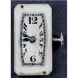 Circa 1930's Platinium Patek Philippe 3746 Setted with Diamonds & Saphhires