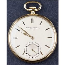 Antique 18 Kt Gold Patek Philippe & Cie Geneve Pocket Watch