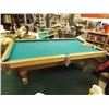 Image 7 : POOL TABLE - SLATE POOL TABLE - ACCENT CARVINGS ON SIDES - 54" X 98" - MAKE SURE YOU HAVE HELP TO MO