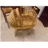 Image 2 : CHILD'S DOLL WICKER BASSINET