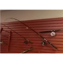 SALMON FISHING ROD WITH REEL