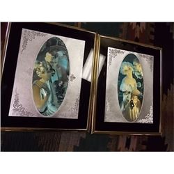 MIRRORED BACK PICTURES - HALOGRAM IMAGES IN CENTER 2 TTL