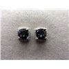 Image 1 : EARRINGS- NEW 2 CTW PRINCESS FACETED MYSTIC TOPAZ & DIAMOND IN STERLING SILVER SETTINGS - INCLUDES C