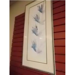 FRAMED PRINT - FLOWERS