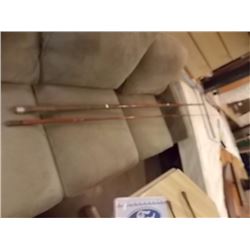 VINTAGE FISHING FLY ROD - CORK HANDLE - 15'