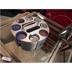 ORANGE COUNTRY CHOPPER POKER CHIPS