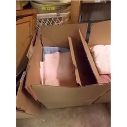 BOX OF ASSORTED TOWELS