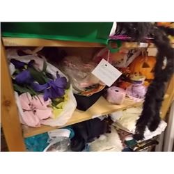 SHELF OF ASSORTED MIXED HOLIDAY STUFF