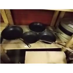 FRYING PANS - 4 TTL