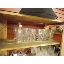 SHELF GLASS CUPS