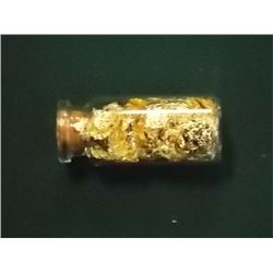 VIAL OF 24K GOLD FLAKES