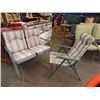 Image 1 : PATIO CHAIRS - DOUBLE CHAIR & SINGLE CHAIR -= 2 TTL