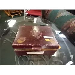 WOOD BOX - LOADED WIHT FIRST AID