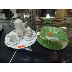 MINI TEA SET WITH PORCELEIN DISH