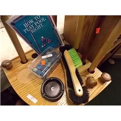 POOL CHAULK & 2 BRUSHES