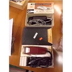 VINTAGE ELECTRIC HAIR CLIPPERS - 2 TTL
