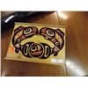 Image 1 : FIRST NATIONS HAND PAINTED WOOD BOX