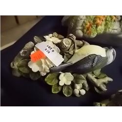 CERAMIC BIRD - HAND PAINTED