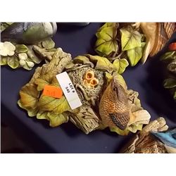 CERAMIC BIRD - HAND PAINTED