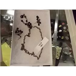 VINTAGE NECKLACE & EARRINGS