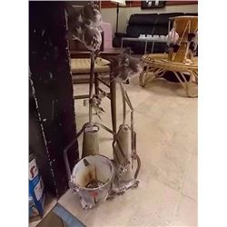 GARDEN ORNAMENT - METAL CAT