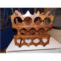 WOOD WINE RACK
