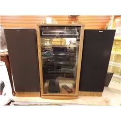 HOME THEATRE SET-UP - SPEAKERS, STAND & MORE