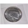 Image 1 : SILVER ROUND - 1 TROY OUNCE .999 FINE SILVER ROUND - AMERICAN BUFFALO/NATIVE THEME - OLDER MINTAGE P