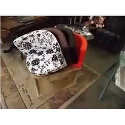 NEW DESIGNOR CHAIR SEATS - 4 PER LOT - OPEN BOX