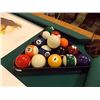 Image 1 : POOL BALLS - 8 BALL SET - INCLUDES RACK