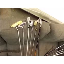 GOLF CLUBS - LOT OF 6 ASSORTED