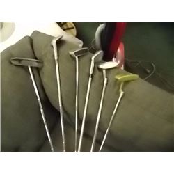 GOLF CLUBS - LOT OF 6 ASSORTED