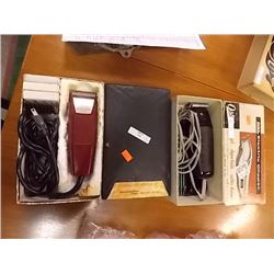 VINTAGE ELECTRIC HAIR CLIPPERS - 2 TTL