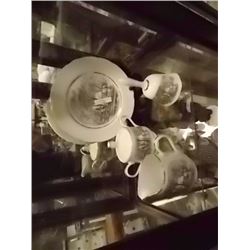 CREAM + SUGAR, PLATE & AVON BELL