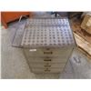 Image 2 : Rolling, 4 Drawer Storage Cabinet, Overall: 26" x 21" x 36"