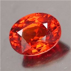 Natural  Orange Spessartite 1.45 ct (7.3 x 5.6 mm) -VVS