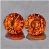 Image 1 : Natural  Orange Spessartite Garnet 5.00 MM {VVS}