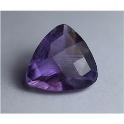 Natural Trillion Cut Amethyst 5.81 Cts