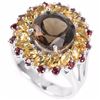 Image 1 : Natural Multi Gemstone Ring