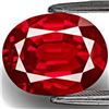 Image 1 : Natural Vivid Red Ruby 3.02 Carats - Flawless
