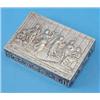Image 1 : An 830 standard trinket box, decorated with dancing harem girls, 4.5ins...