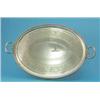 Image 1 : An Elkington & Co plated oval tray with ropetwist handles, 30 ins....