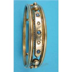 A similar Victorian gold bangle...